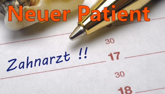 Neuer Patient